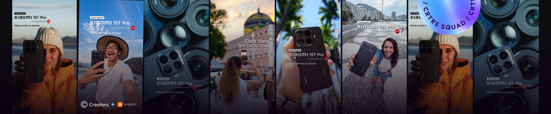Como uma squad de creators ajudou a traduzir tecnologia em desejo de compra com o Xiaomi 15T Pro